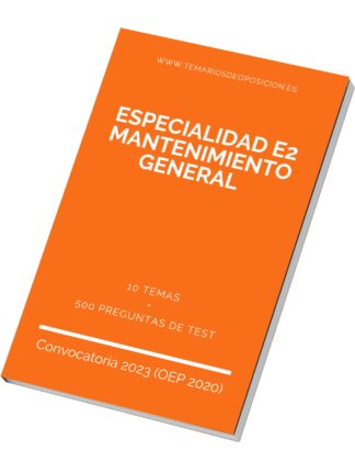 E2 MANTENIMIENTO GENERAL