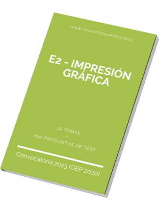 Temario E2 - IMPRESIÓN GRÁFICA