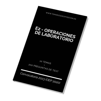 Termario de Oposición E2 - OPERACIONES DE LABORATORIO