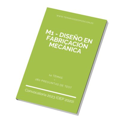 Temario M1 - DISEÑO EN FABRICACIÓN MECÁNICA