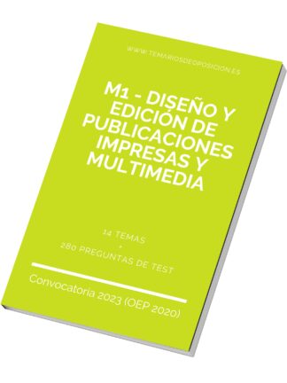 Temario M1 - DISEÑO Y EDICIÓN DE PUBLICACIONES IMPRESAS Y MULTIMEDIA