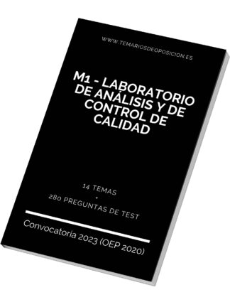 Temario M1 - LABORATORIO DE ANÁLISIS Y DE CONTROL DE CALIDAD