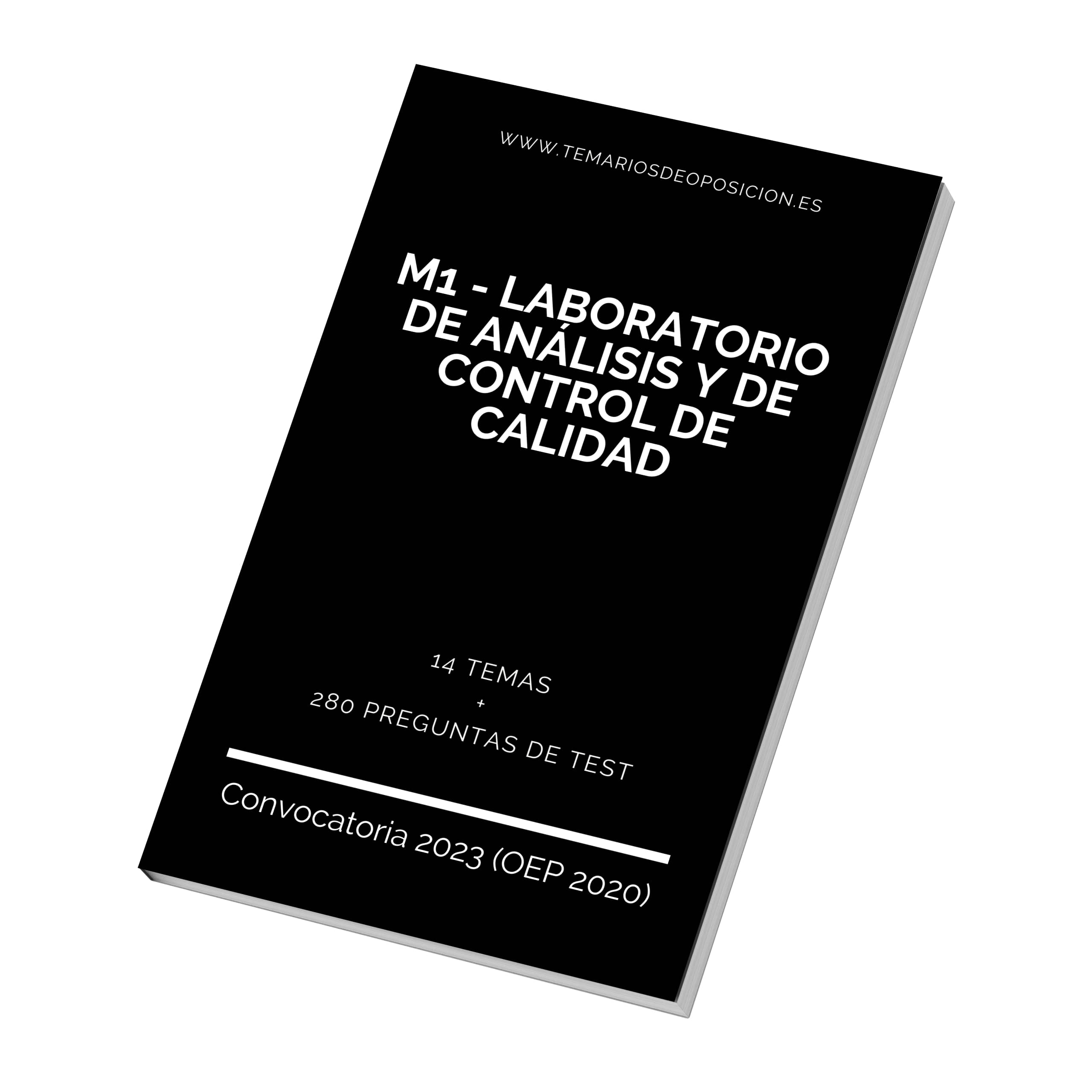 Temario M1 - LABORATORIO DE ANÁLISIS Y DE CONTROL DE CALIDAD