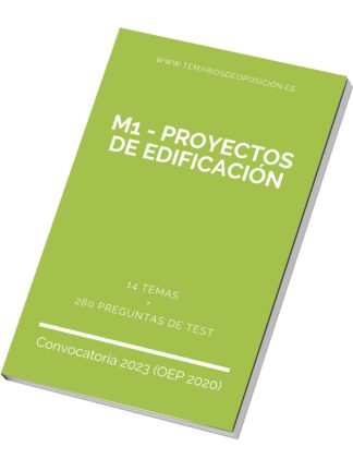 temario M1 - PROYECTOS DE EDIFICACIÓN