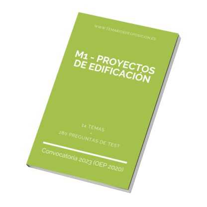 temario M1 - PROYECTOS DE EDIFICACIÓN