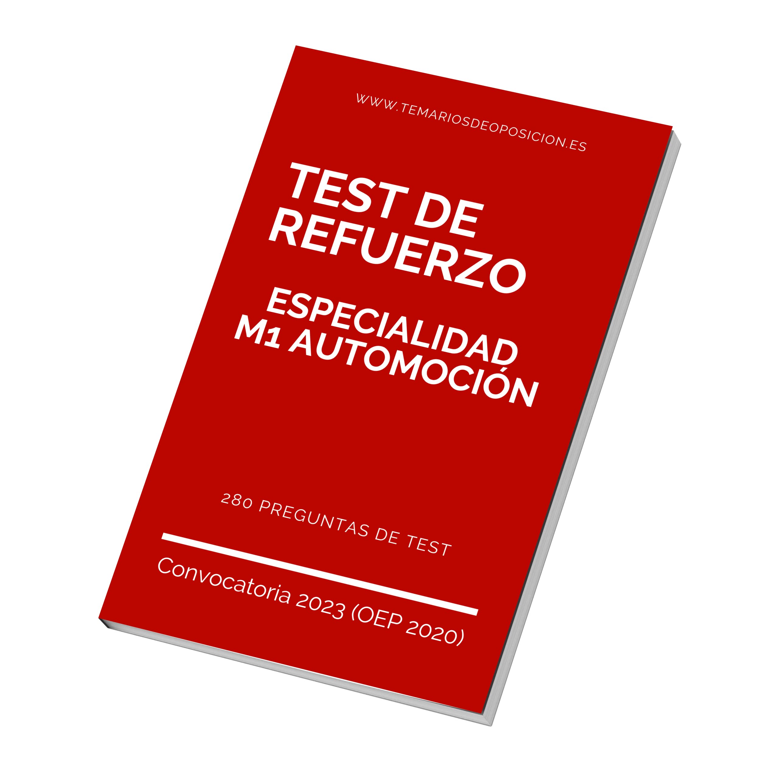 TEST DE REFUERZO Especialidad M1 AUTOMOCIÓN