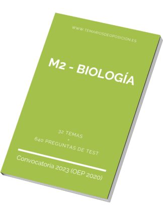 Temario Especialidad M2 - BIOLOGÍA