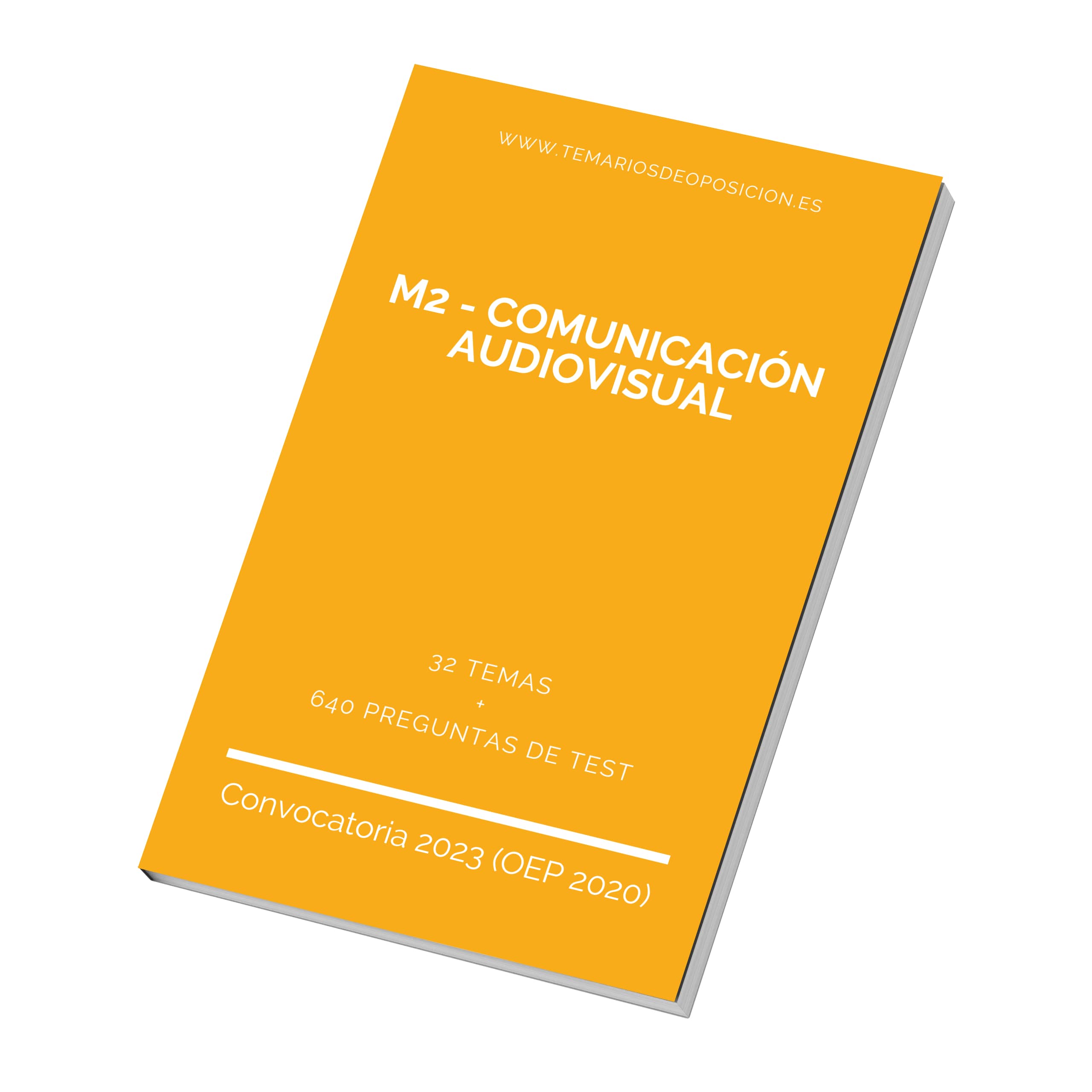 Temario Especialidad M2 - COMUNICACIÓN AUDIOVISUAL