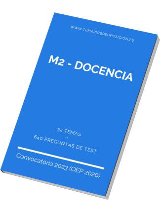 Temario Especialidad M2 - DOCENCIA