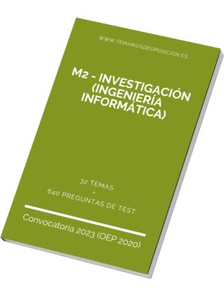 Temario Especialidad M2 - INVESTIGACIÓN (Ingeniería Informática)