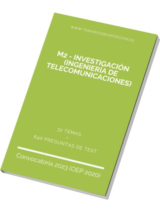 Temario Especialidad M2 - INVESTIGACIÓN (Ingeniería de Telecomunicaciones)