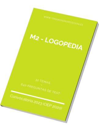 Temario Especialidad M2 - LOGOPEDIA