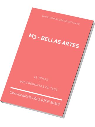 Temario Especialidad M3 - BELLAS ARTES