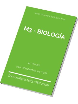 Temario Especialidad M3 - BIOLOGÍA