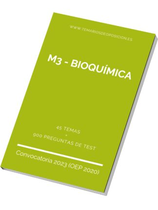 Temario Especialidad M3 - BIOQUÍMICA