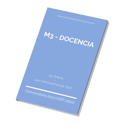 Temario Especialidad M3 - DOCENCIA