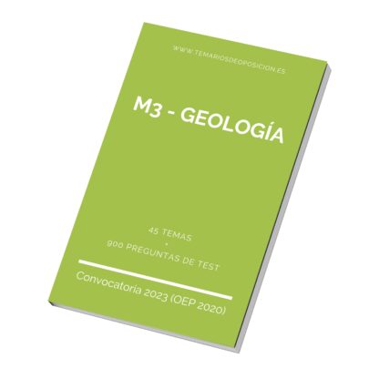 Temario Especialidad M3 - GEOLOGÍA