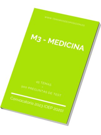 Temario Especialidad M3 - MEDICINA