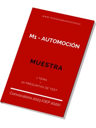 MUESTRA Temario M1 AUTOMOCIÓN