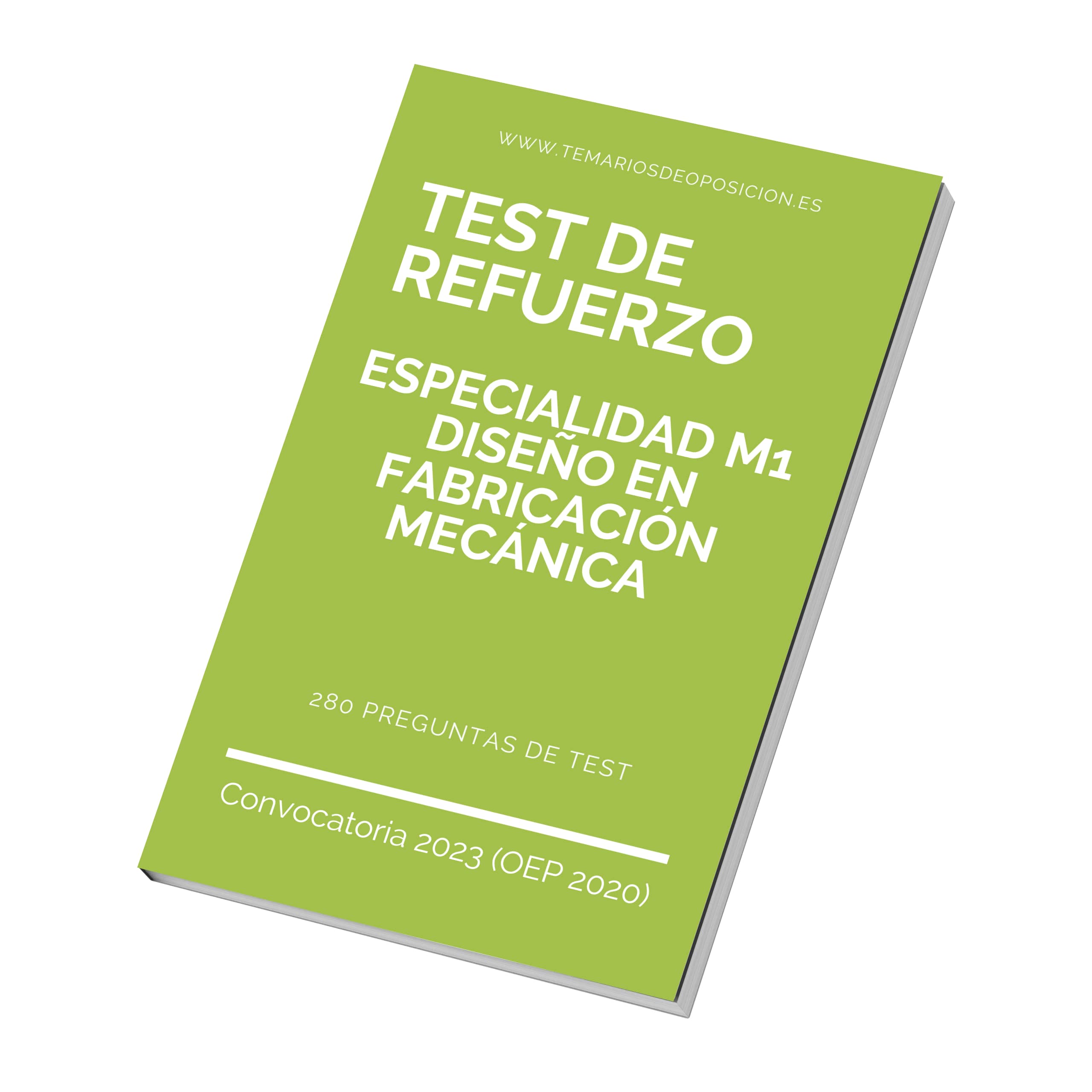 TEST DE REFUERZO Especialidad M1 DISEÑO EN FABRIACIÓN MECÁNICA