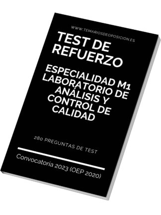 TEST DE REFUERZO M1 LABORATORIO DE ANÁLISIS Y CONTROL DE CALIDAD