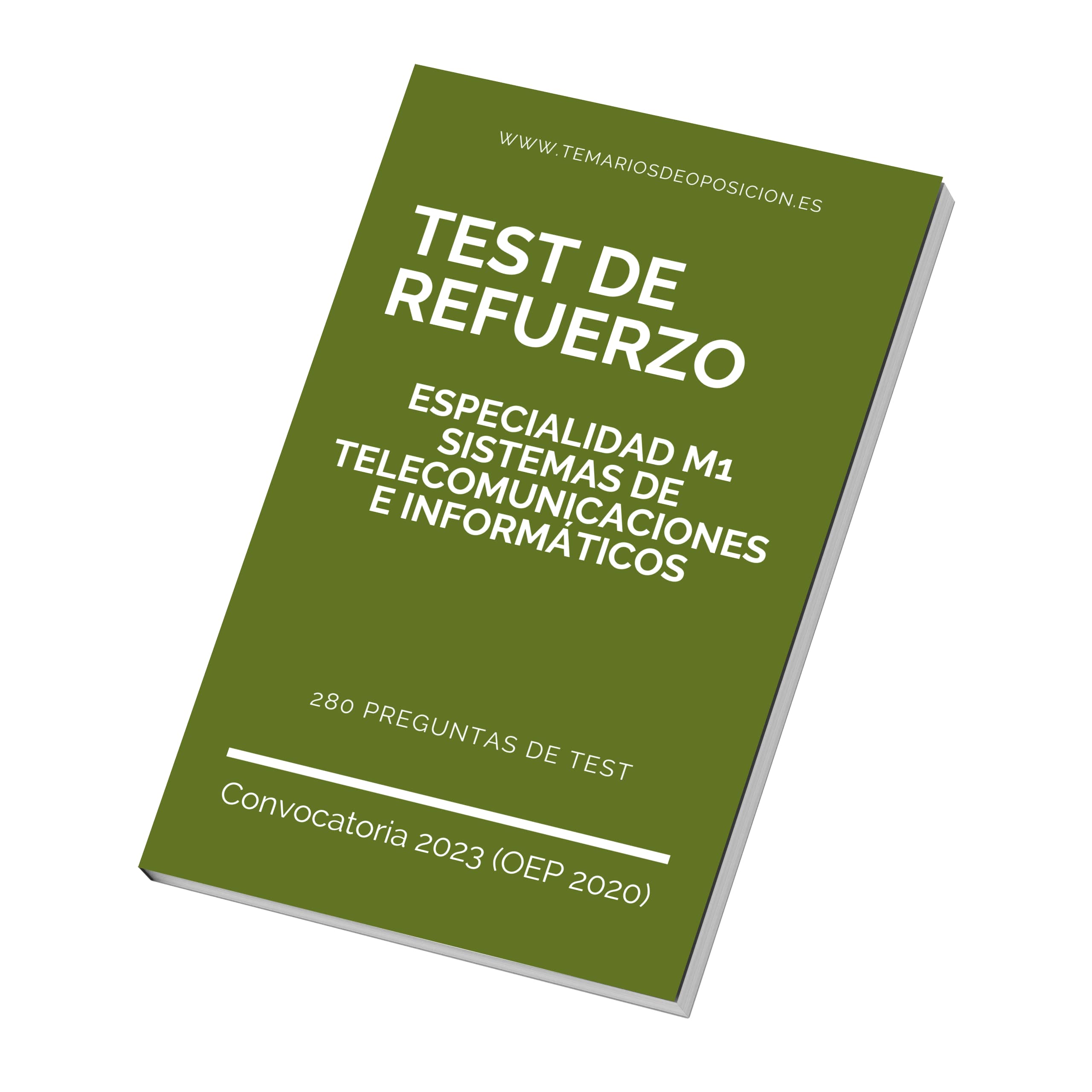 TEST DE REFUERZO Especialidad SISTEMAS DE TELECOMUNICACIONES E INFORMÁTICOS