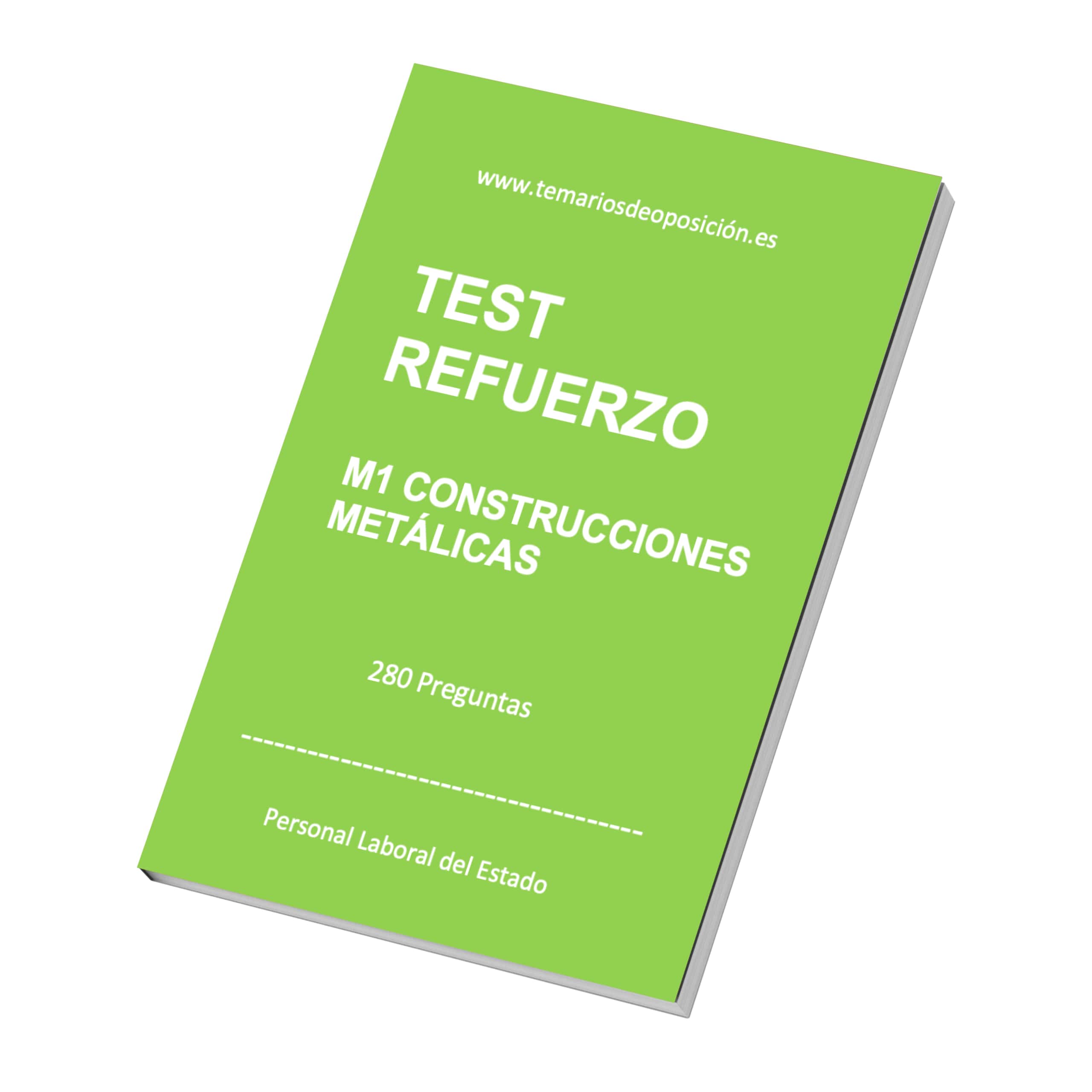 Portada del TEST DE REFUERZO M1 CONSTRUCCIONES METÁLICAS