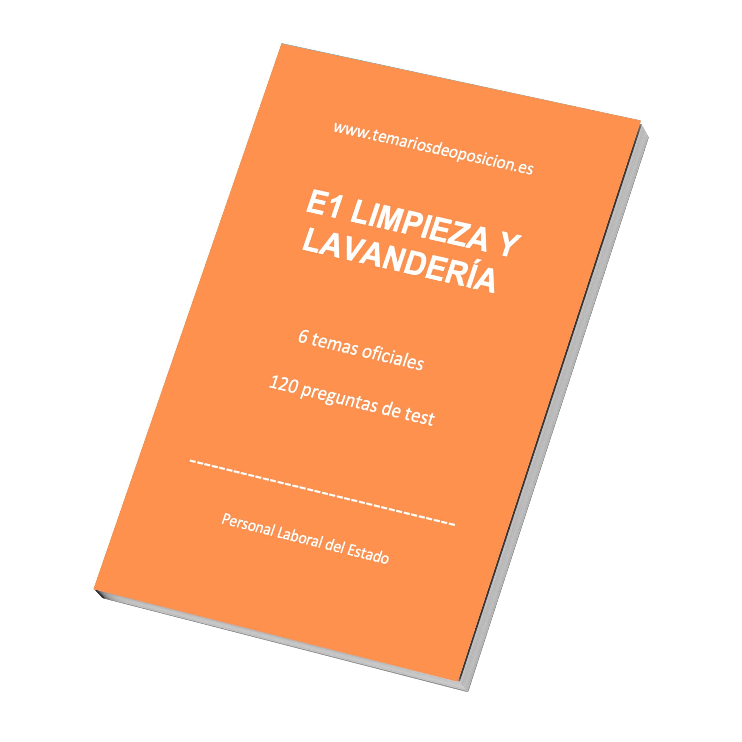 Especialidad E1 LIMPIEZA Y LAVANDERÍA