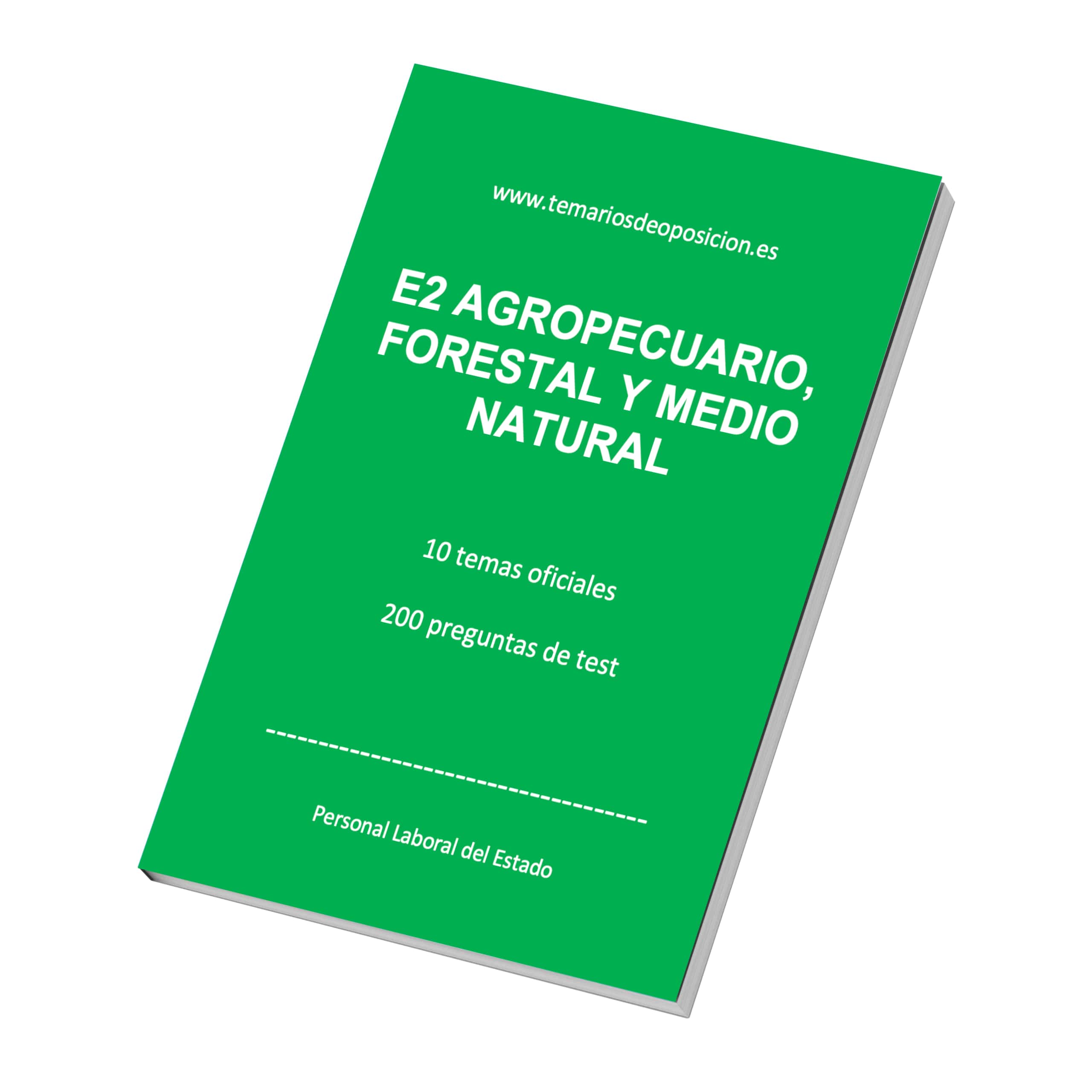 Especialidad E2 AGROPECUARIO, FORESTAL Y MEDIO NATURAL