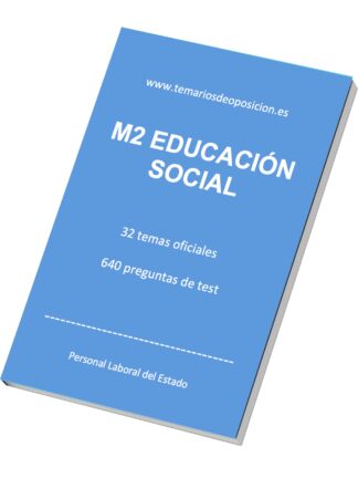 Temario Especialidad M2 EDUCACIÓN SOCIAL
